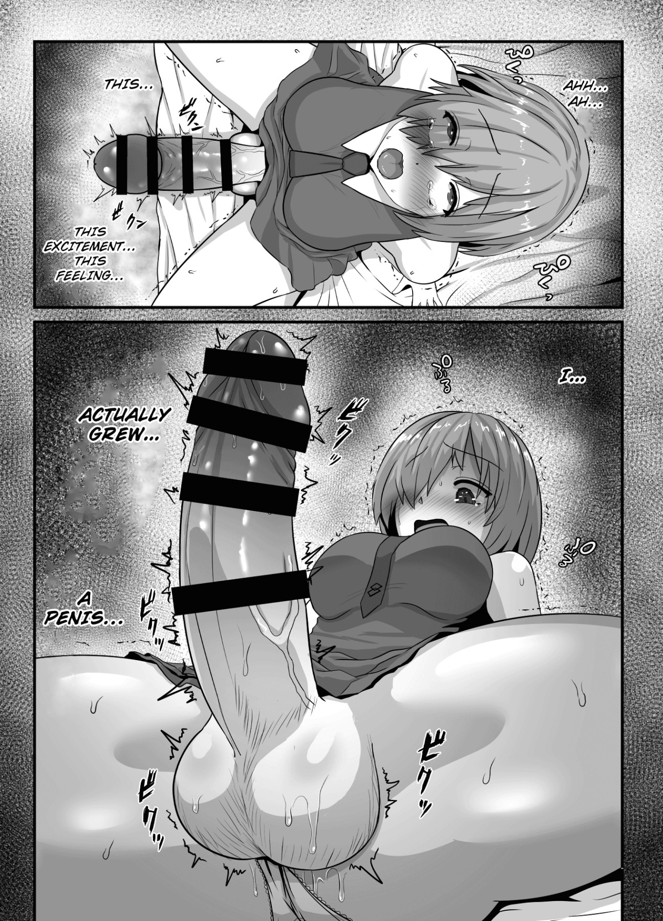 Hentai Manga Comic-Mash Who Was Supposed To Be Pure Fell To The Futanari Temptation 4-Read-48